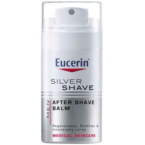 Eucerin Men Silver After Shave Balm for Sensitive Skin 2.54 fl oz (75 ml)