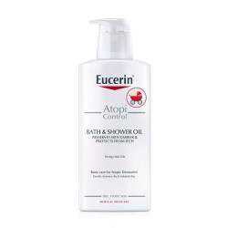 Eucerin Atopicontrol Cleansing Oil for Cleansing and Soothing the Body 13.53 fl oz (400 ml)