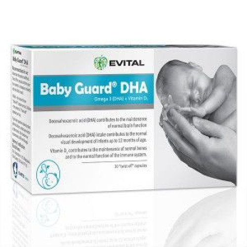 Evital Baby Guard DHA 30 Capsules