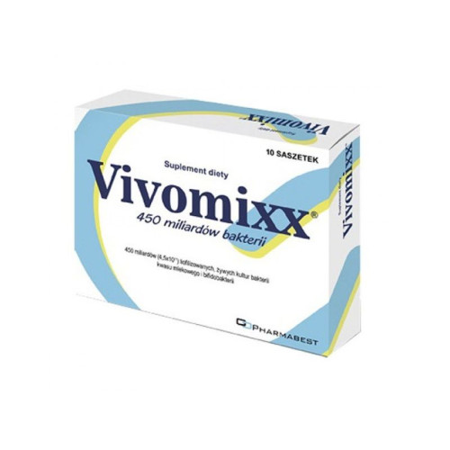 Vivomix Sachets Dietary Supplement for Normal Intestinal Microflora 10 pcs