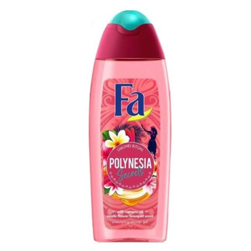 Fa Polynesia Secrets Umuhei Ritual Body Shower Gel with Exotic Fragrance 8.45 fl oz (250 ml)