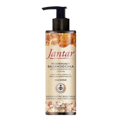 Jantar Farmona Body Balm with Amber and Colloidal Platinum 6.76 fl oz (200 ml)