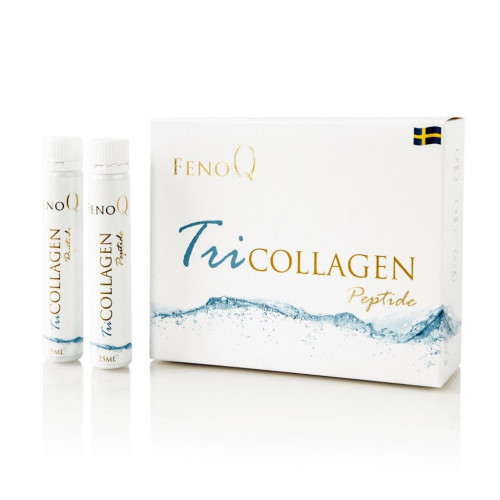 Fenoq Tricollagen Peptide Liquid Collagen for a Beautiful and Healthy Body 0.85 fl oz (25 ml) 14 Doses