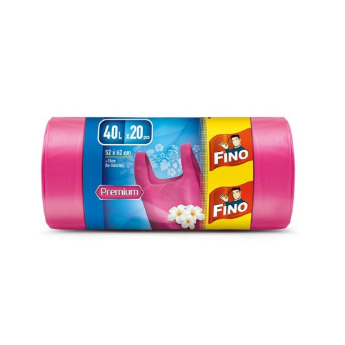 Fino Premium Garbage Bags 10.57 gal (40 L) 20 pcs