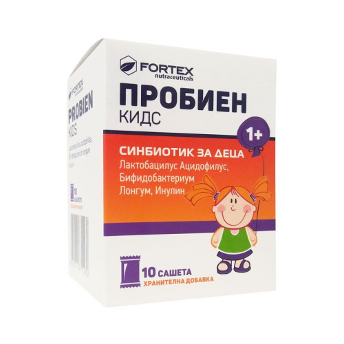 Fortex Probien Kids Natural Children for High Immunity and Fast Absorption 10 Sachets