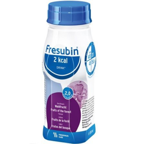 Fresubin 2 Kcal Protein Drink with Fruit Flavor Without Fiber 6.76 fl oz (200 ml)