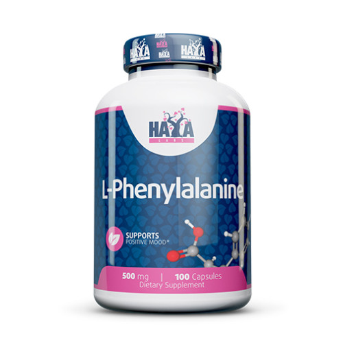 Haya Labs L-phenylalanine 500 mg 100 Capsules