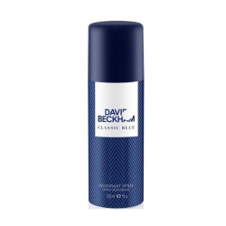 David Beckham Classic Blue Deodorant Spray for Men 5.07 fl oz (150 ml)