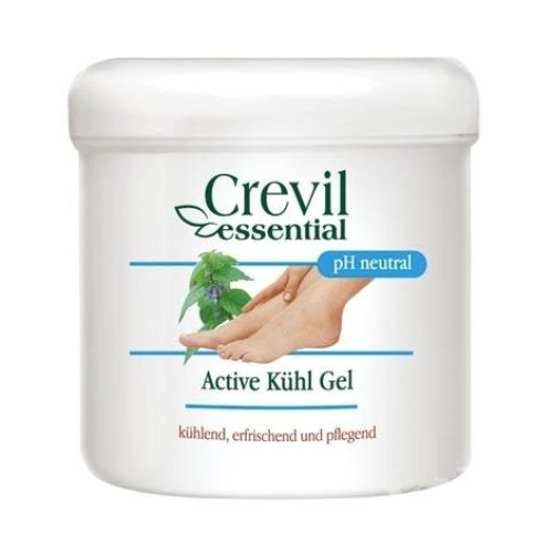 Crevil Essential Active Cooling Gel for Feet Against Swelling with Eucalyptus Extract 8.45 fl oz (250 ml)