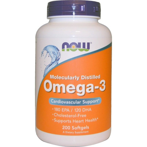 Now Foods Omega-3 for High Immunity and Inflammation 200 Tablets