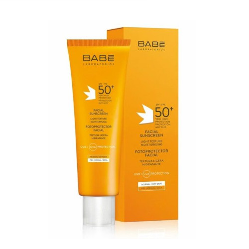 Babe Face Sunscreen Lightweight Sunscreen for the Face SPF 50+ 1.69 fl oz (50 ml)