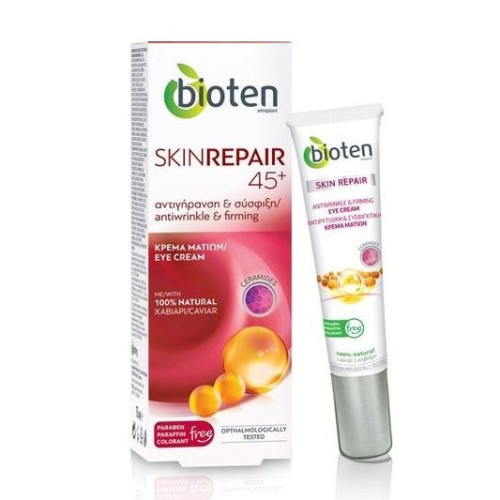 Bioten Skin Repair Eye Cream Against Wrinkles with Caviar 45+ 0.51 fl oz (15 ml)