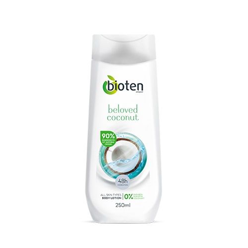 Bioten Beloved Coconut Softening Body Lotion with 90% Natural Ingredients 8.45 fl oz (250 ml)