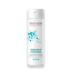 Biotrade Sebomax Anti-Dandruff Shampoo for Sensitive Scalp and Quickly Oily Hair 6.76 fl oz (200 ml)