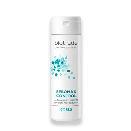 Biotrade Sebomax Anti-Dandruff Shampoo for Sensitive Scalp and Quickly Oily Hair 6.76 fl oz (200 ml)