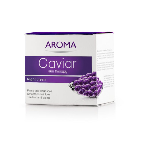 Aroma Caviar Night Cream for Comprehensive Care and Soft Skin with Caviar 1.69 fl oz (50 ml)