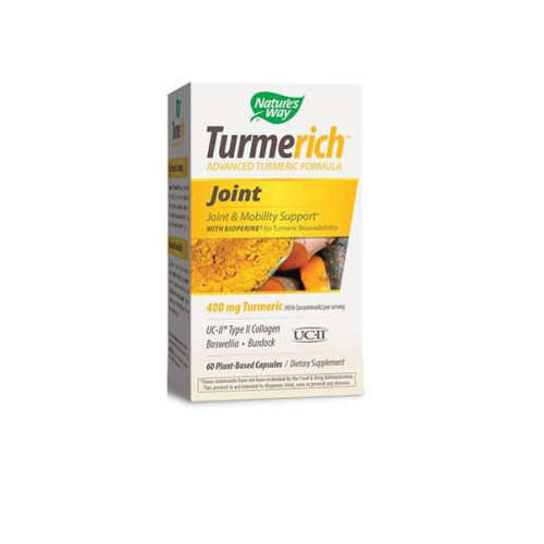Nature's Way Turmerich Joint for Difficult Mobility for Healthy Joints 325 mg 60 Vcaps