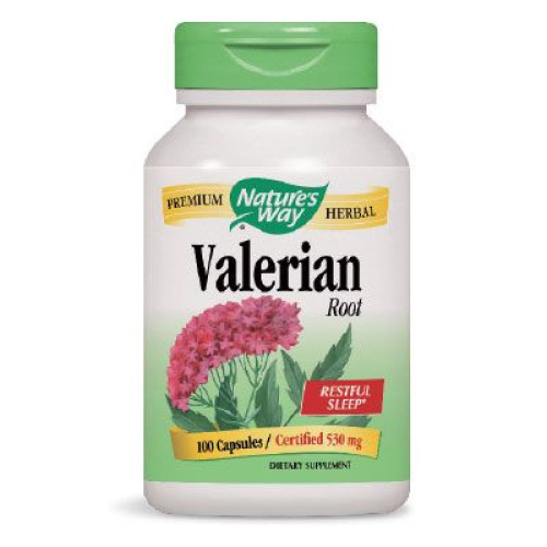 Nature's Way Valerian Root for Fatigue Stress and Anxiety 530 mg 100 Capsules