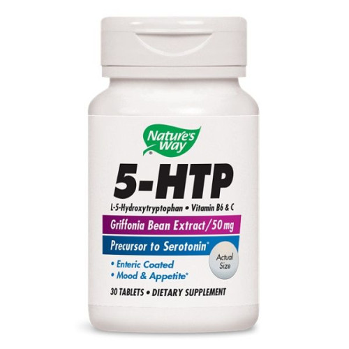 Nature's Way 5-HTP for Depression and Irritability 50 mg 30 Tablets