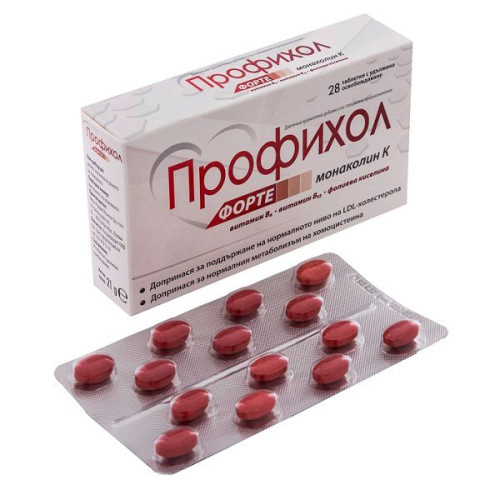 Naturprodukt Profichol Forte for High Cholesterol for a Healthy Heart 28 Tablets