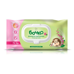 Bochko Baby Wet Wipes with Lid with Chamomile Extract 72 pcs