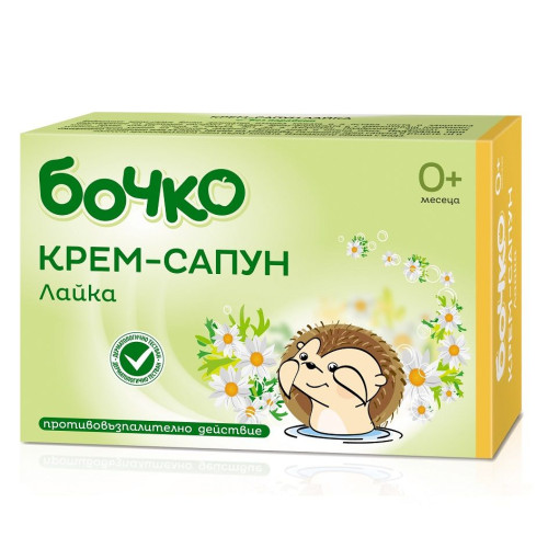 Bochko Cleansing and Soothing Cream Soap for Babies and Children with Chamomile 2.65 oz (75 g)