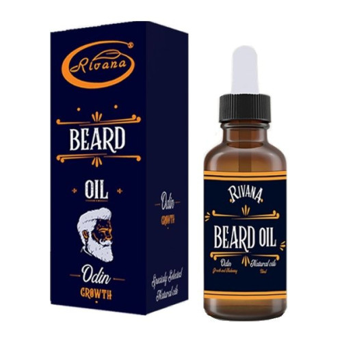 Rivana Beard Odin Stimulating Oil for Beard Growth 1.01 fl oz (30 ml)