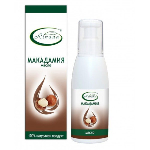 Rivana Moisturizing Macadamia Oil for Smooth Skin 3.38 fl oz (100 ml)