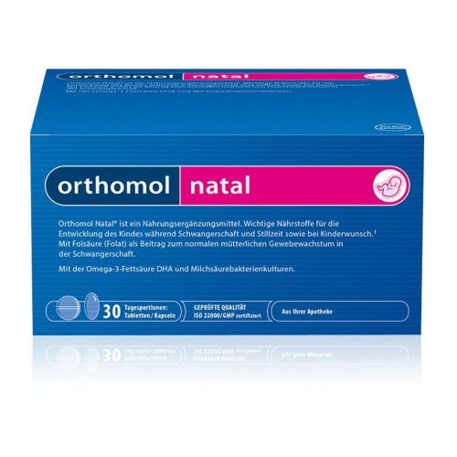 Orthomol Natal Omega-3 Probiotic for a Healthy Immune System 30 Sachets