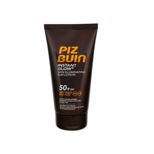 Piz Buin Instant Glow Moisturizing Sunscreen Lotion with High Protection SPF 50+ 5.07 fl oz (150 ml)
