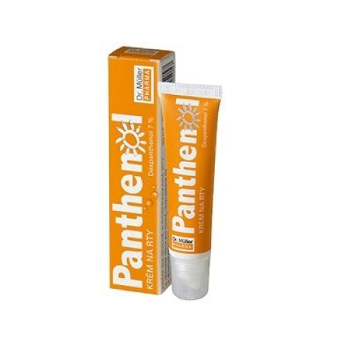 Dr. Muller Pharma Panthenol Nourishing Lip Cream for Hydration 0.34 fl oz (10 ml)