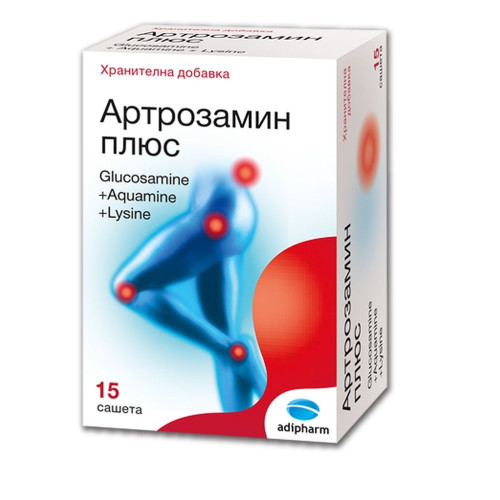 Adipharm Arthrosamine Plus for Joint Stiffness and Bone Pain 15 Sachets