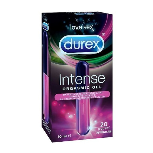 Durex Intense Orgasmic Gel Stimulating Intimate Gel for High Sensitivity 0.34 fl oz (10 ml)