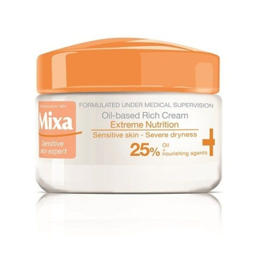 Mixa Extreme 25% Deeply Nourishing Face Cream for Sensitive Skin 1.69 fl oz (50 ml)