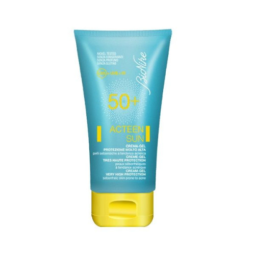 Bionike Acteen Sun Protective Sunscreen Cream-Gel SPF 50+ 1.69 fl oz (50 ml)