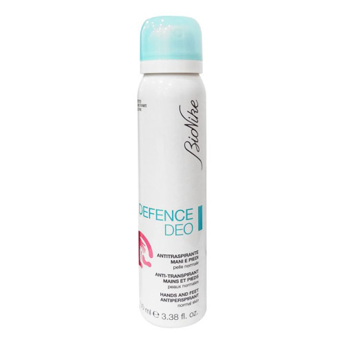 Bionike Defence Deo Anti-Perspirant Spray for Hands and Feet for Normal Skin 3.38 fl oz (100 ml)