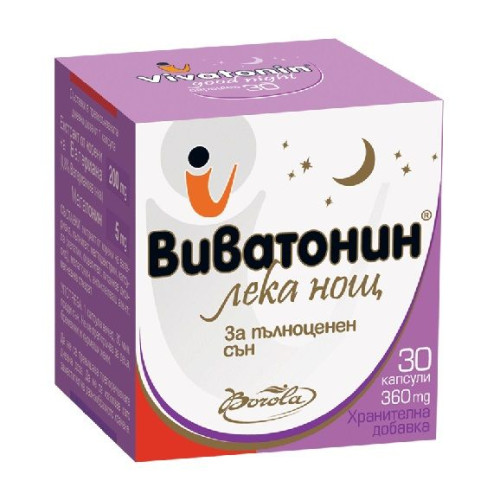 Borola Vivatonin Good Night for Insomnia for Healthy Sleep 30 Capsules