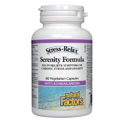 Natural Factors Calm for Depression Stress Fatigue and Insomnia 60 Capsules