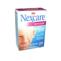 3M Nexcare Opticlude Regular Eye Patches for Children 3.19"/2.17" (81/55 mm) 20 pcs