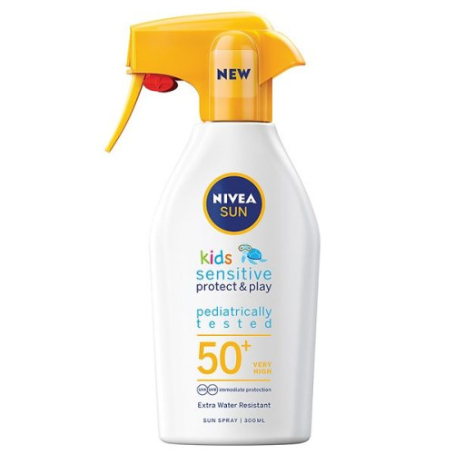 Nivea Sun Kids Sensitive Protect and Play SPF 50+ 10.1 fl oz (300 ml)