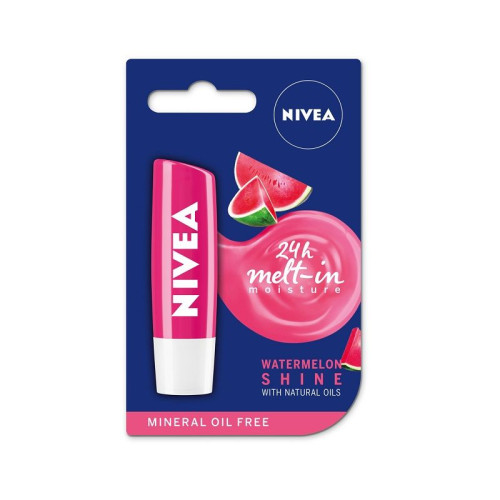 Nivea Watermelon Shine Lip Balm 0.17 oz (4.8 g)