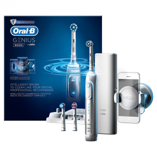 Oral-B Genius 8000 Electric Toothbrush with Whitening Effect + Bluetooth 1 pc