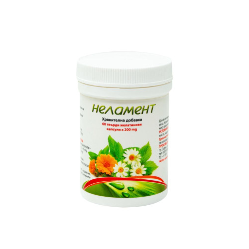 Bouroff Nela Ment for a Healthy Digestive System and Liver 60 Hard Capsules