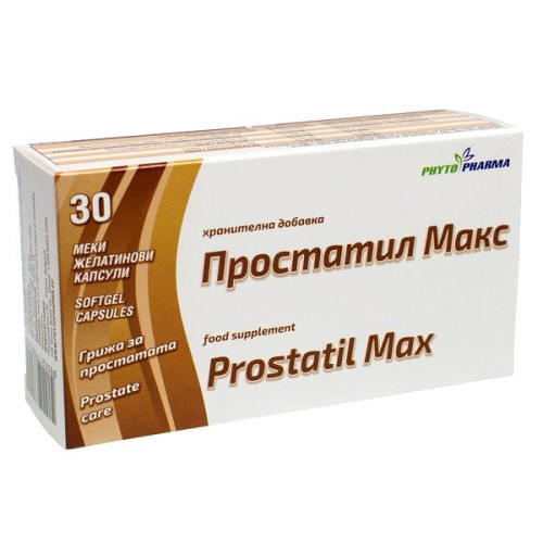 Phytopharma Prostatil Max Normalizes and Stabilizes the Prostate 30 Capsules