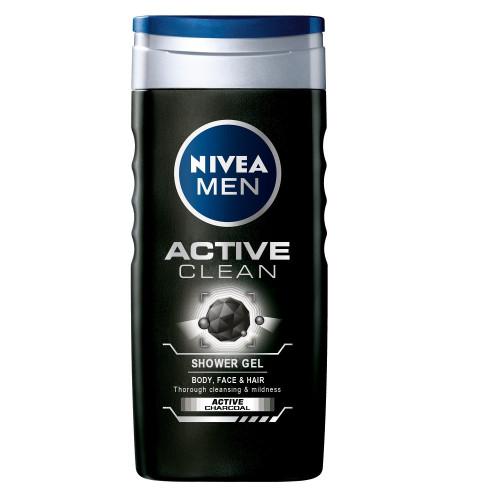 Nivea Men Active Clean Every Day Shower Gel 16.91 fl oz (500 ml)