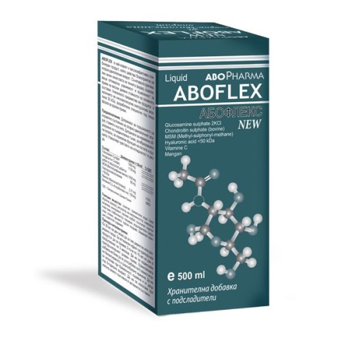 Abopharma Aboflex Liquid Syrup for Healthy Bones and Joints 16.91 fl oz (500 ml)
