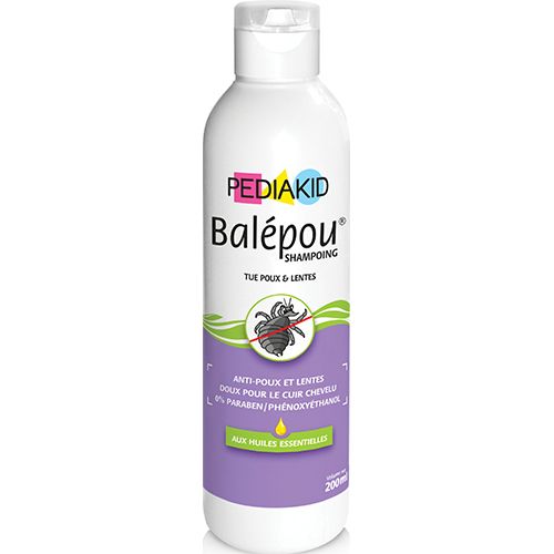 Pediakid Children's Shampoo for Removing and Repelling Lice Lavender Flavor 6.76 fl oz (200 ml)