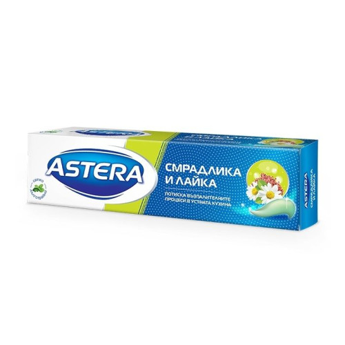 Astera Toothpaste with Soothing and Antibacterial Action Chamomile and Sage 3.38 fl oz (100 ml)