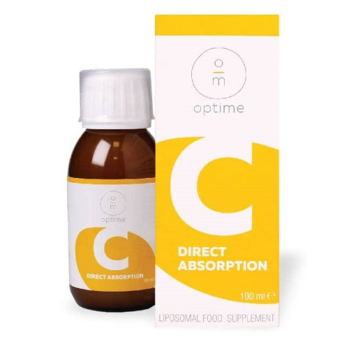 Optime Vitamin C Liposomal Supplement for Intense Exercise 3.38 fl oz (100 ml)