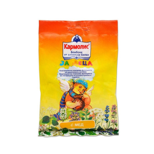 Carmolis Children's Herbal Candies for Breathing Difficulties and Colds with Honey 2.65 oz (75 g)